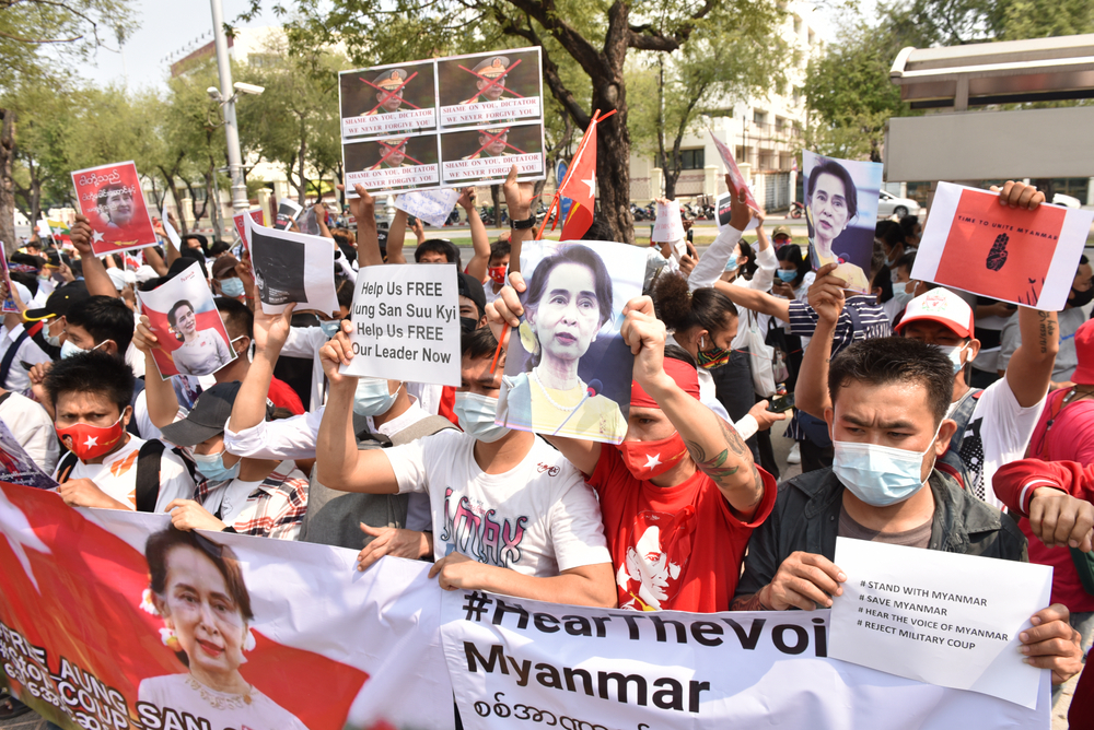 #WhatsHappeningInMyanmar – a coup, internet shutdown, and mass protests